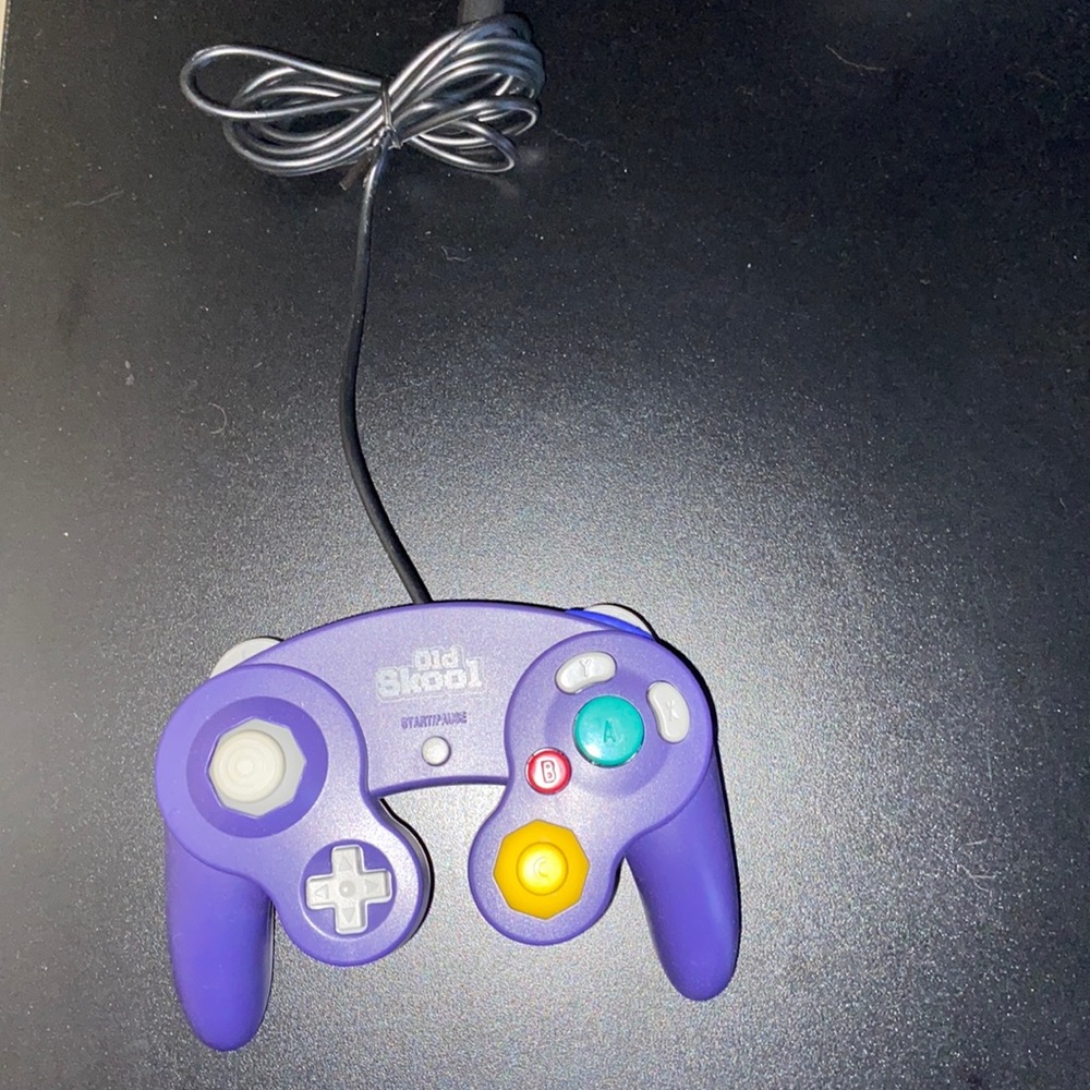 🎮💟Gamecube Controller - Classic Purple by Old Skool